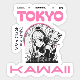 Anime Energy: Bold, Vibrant, and Full of Style Sticker